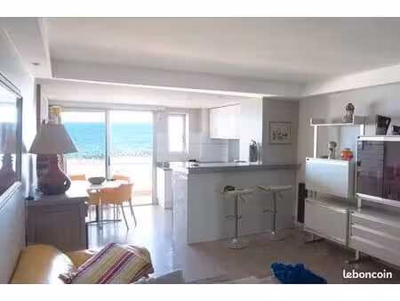 f3 standing superbes vues panoramiques   canet-plage   front de mer