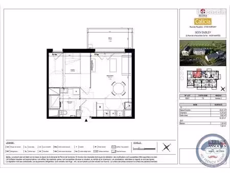 appartement 2 pièces 42 m²