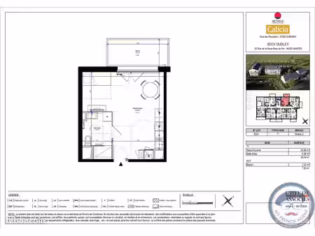 studio 1 pièce 30 m²