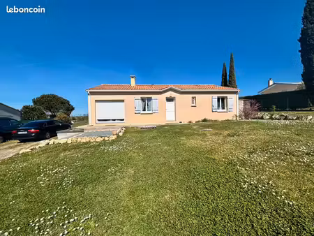 maison lumineuse 99m2 sur 2757m2 de terrain à cardan