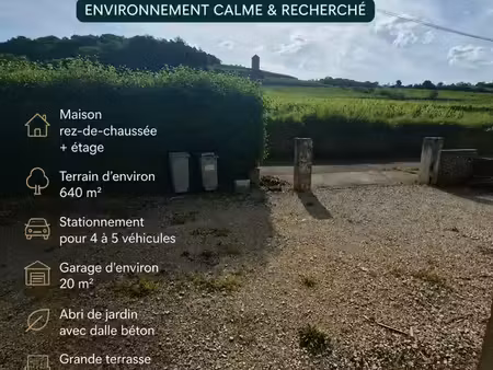 maison mitoyenne avec terrain