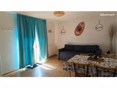 villa meublée 37m2 -terrasse - piscine -vente directe propriétaire-