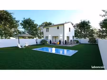 projet de construction d'une maison 99 m² avec terrain à marsillargues (34)