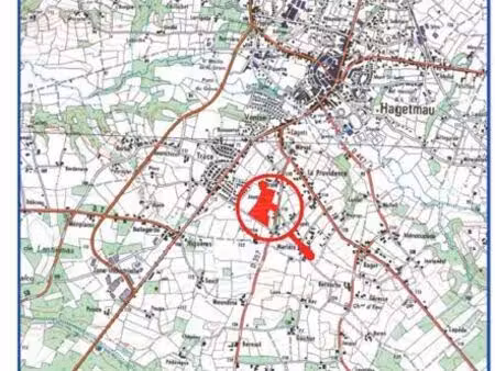 terrain à bâtir de 578 m² à hagetmau (40)