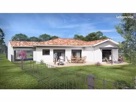 projet de construction d'une maison 145 m² avec terrain à hagetmau (40)