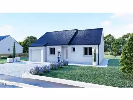 projet de construction d'une maison 71.69 m² avec terrain à soudan (44)