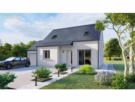 projet de construction d'une maison 80.88 m² avec terrain à la roche-blanche (44)