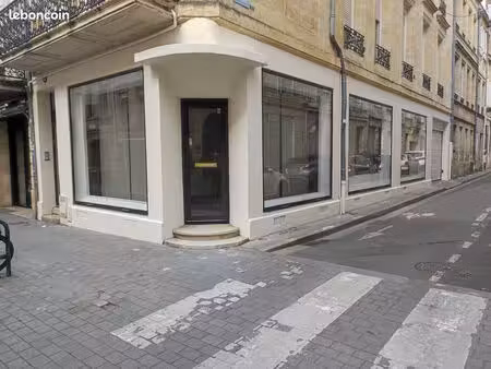 vente murs commerciaux libres 53 m² env. bordeaux hyper centre secteur gambetta