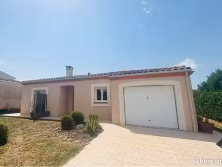 boe village - maison 100m2 (3ch+bureau) - terrain 753m2