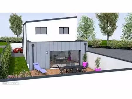 maison 122.9 m² avec terrain à l'hotellerie-de-flee (49)