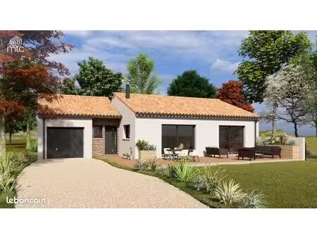 maison 98.22 m² avec terrain à aigrefeuille-sur-maine (44)