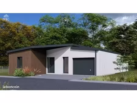 maison 108.83 m² avec terrain à la haie-fouassiere (44)