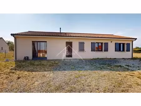 maison moderne 117m²  garage et terrain