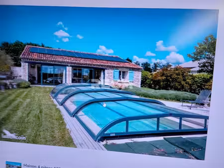 très bel ensemble immobilier  comprenant maison avec piscine