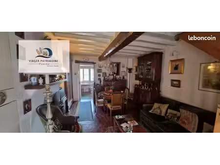 maison de village en viager 2 pièces 62 m²