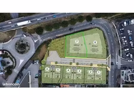 terrain à bâtir 680 m² (activité) à perpignan
