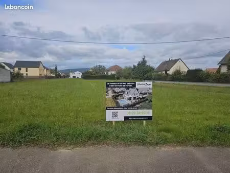 terrain à bâtir de 532 m² à houssen (68)