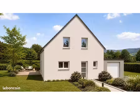 projet de construction d'une maison 103 m² avec terrain à algolsheim (68)