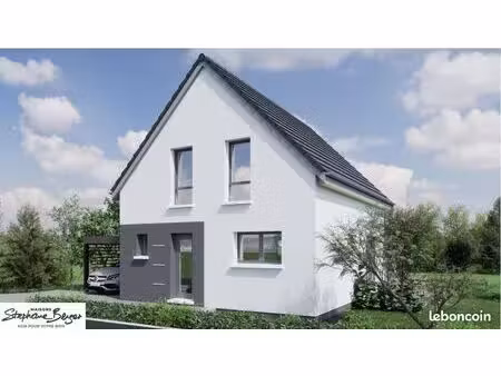 a bennwihr  maison neuve de 90m² habitables sur 2.64 ares de terrain