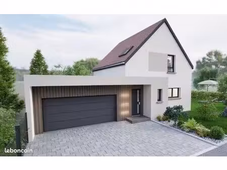 maison neuve de 101m² hab garage double 3 ch 9.80 ares