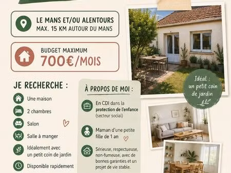recherche maison en location