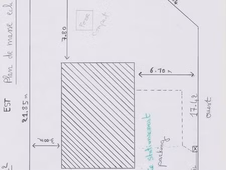 terrain constructible-342m2-rte de fromenteau-st gervais en belin