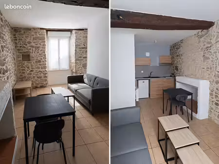à louer – t1 bis meublé 30 m² – centre-ville –