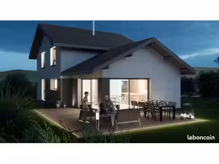 projet de construction d'une maison 137 m² avec terrain à larringes (74)