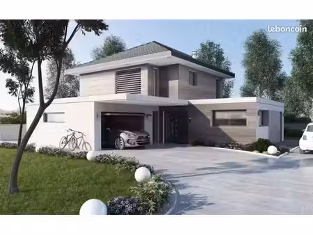 projet de construction d'une maison 125 m² - 5 pièces avec terrain à marin (74)