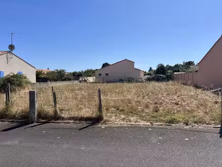 vente terrain 725 m² longeville-sur-mer (85560)