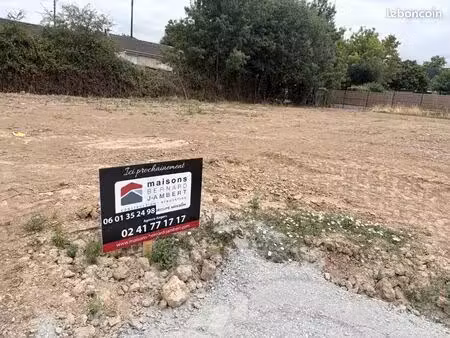 terrain 870 m² les ponts de ce