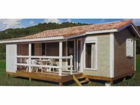 chalet pour terrain privé