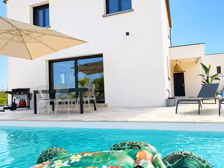 marseillan – villa contemporaine neuve de 2026 - 4 chambres  piscine & terrain de petanque
