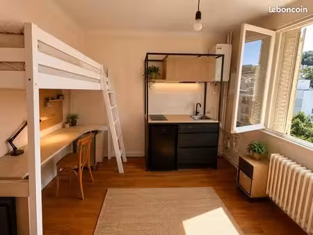 studio étudiant 15 min gare proche fac