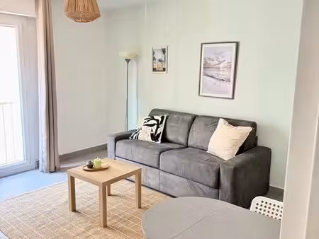 studio meublé 27 m² – cannes – idéalement bail 9 mois
