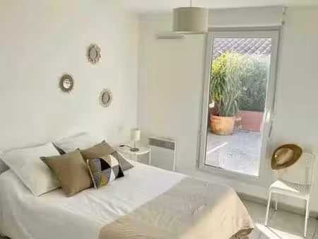superbe t2 avec rooftop vue mer bail mobilité - marseille 8eme montredon