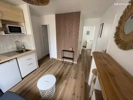 location appartement meublé 22m2 quartier république