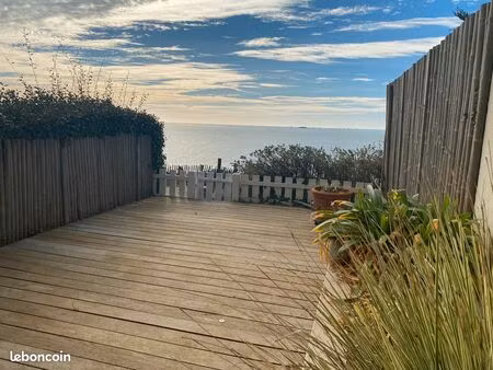 pornichet  bonne source. exceptionnel appartement de type 4 vue mer