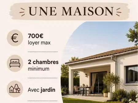 recherche maison en location