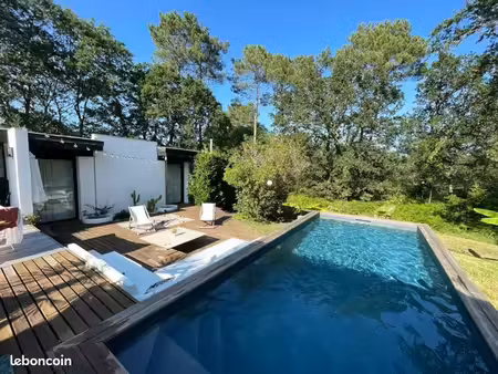 maison d’architecte meublée avec piscine / bail location meublée ou bail mobilité
