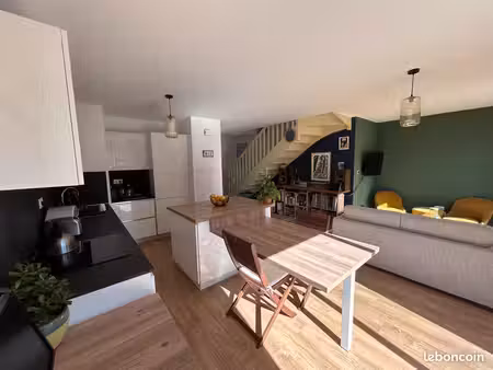 bail mobilité - maison récente meublée 85 m² tout confort | 3 chambres | jardin 250 m² | s