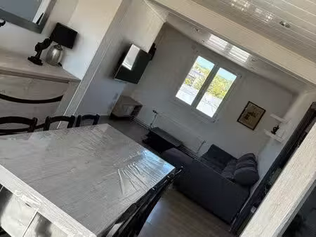 ? appartement meublé 70 m² + garage avec borne de recharge  cave et grenier