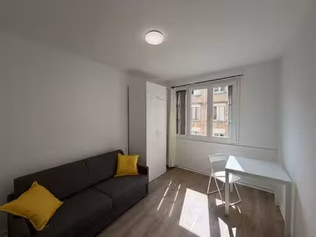 clichy – villa jean jaurès – studio meublé 25 m² – refa