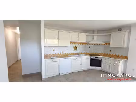 appartement t3 avec cours + garage