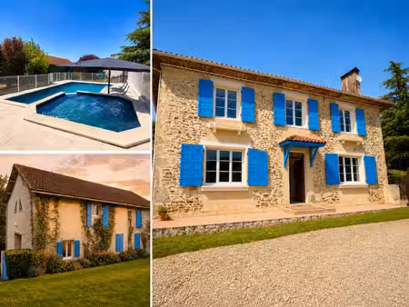 domaine de caractère avec gîtes  piscine et 30 couchages – béarn