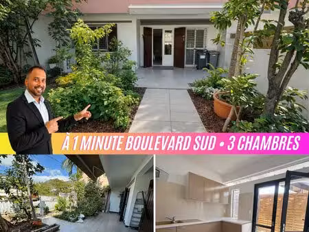 maison à vendre à saint-denis - la source - 90m² sur 280 m2