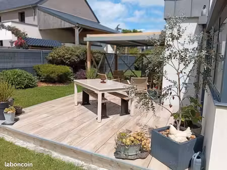 maison contemporaine bord de rance