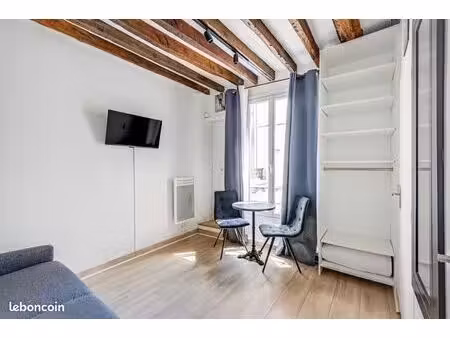 studio 13m2 meublé rue mandar