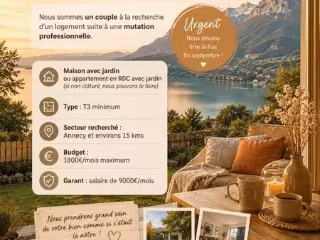 location annecy et alentours