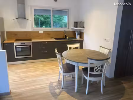 appartement de standing meublé (82 m²) avec terrasse et jardin